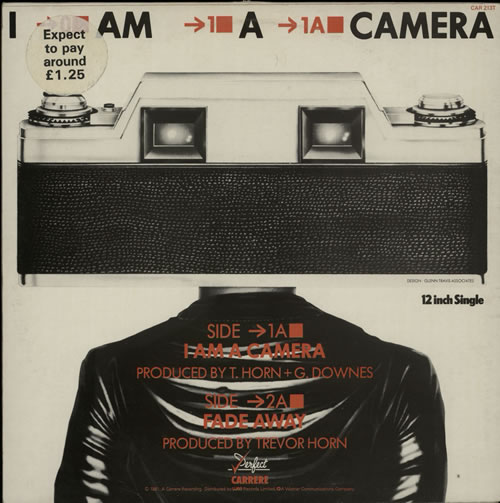 The Buggles I Am A Camera 12" vinyl single (12 inch record / Maxi-single) UK BUG12IA417206