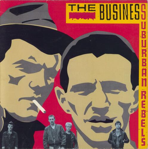 The Business Suburban Rebels vinyl LP album (LP record) UK NESLPSU793011