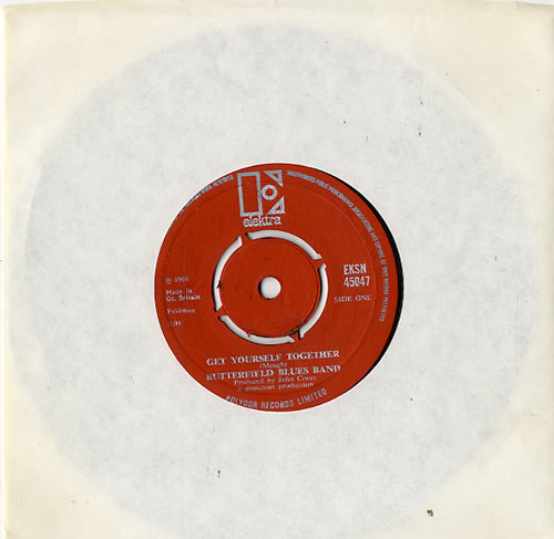 The Butterfield Blues Band Get Yourself Together 7" vinyl single (7 inch record / 45) UK B8B07GE593577