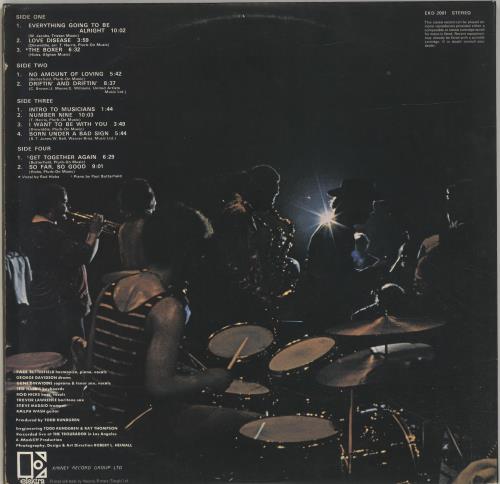 The Butterfield Blues Band Live 2-LP vinyl record set (Double LP Album) UK B8B2LLI696608