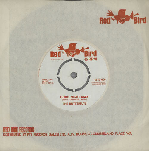 The Butterflys Good Night Baby 7" vinyl single (7 inch record / 45) UK BUY07GO269802