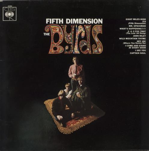 The Byrds Fifth Dimension vinyl LP album (LP record) UK BYRLPFI864188