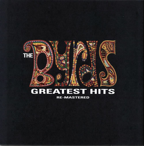 The Byrds Greatest Hits Remastered - Promo Stamped vinyl LP album (LP record) UK BYRLPGR142633