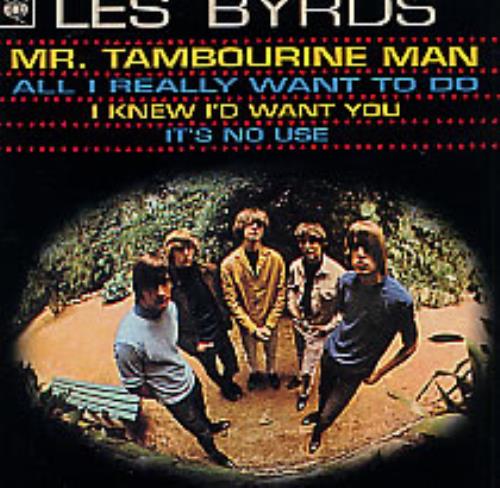 The Byrds Mr Tambourine Man CD single (CD5 / 5") French BYRC5MR240249