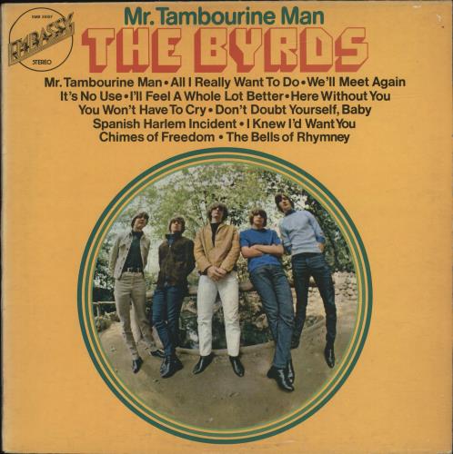 The Byrds Mr Tambourine Man vinyl LP album (LP record) UK BYRLPMR316121