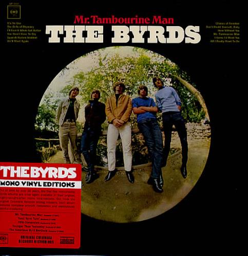The Byrds Mr Tambourine Man vinyl LP album (LP record) US BYRLPMR351229