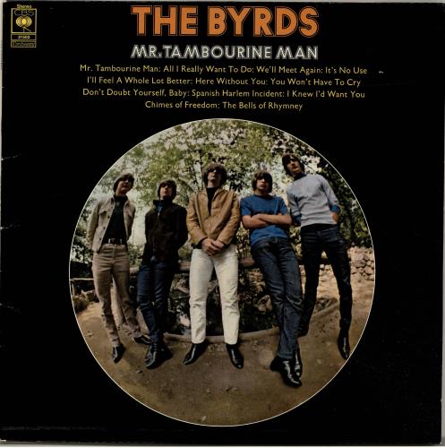The Byrds Mr Tambourine Man vinyl LP album (LP record) UK BYRLPMR453824