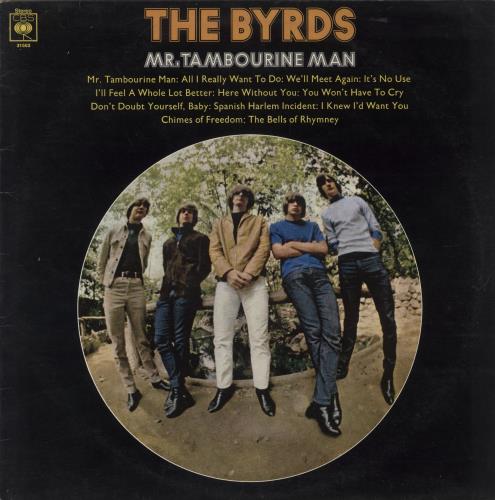 The Byrds Mr Tambourine Man vinyl LP album (LP record) UK BYRLPMR887769