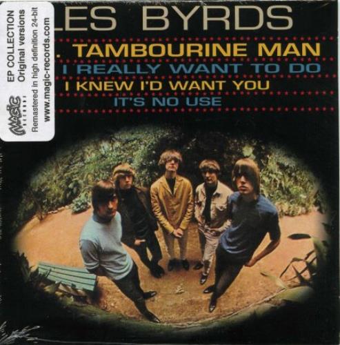 The Byrds Mr. Tambourine Man CD single (CD5 / 5") French BYRC5MR371890