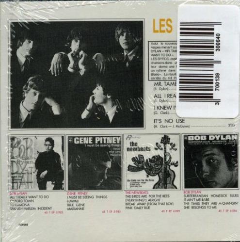 The Byrds Mr. Tambourine Man CD single (CD5 / 5") French BYRC5MR371890