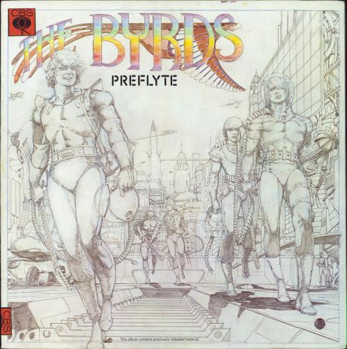 The Byrds Preflyte - export vinyl LP album (LP record) US BYRLPPR793942