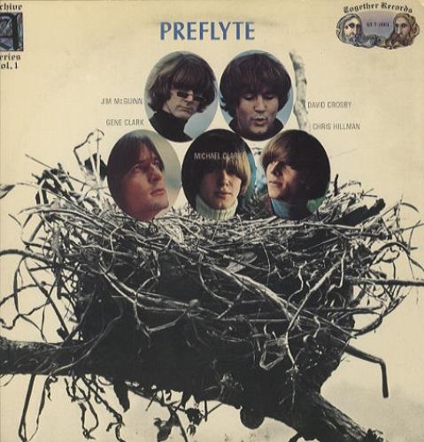 The Byrds Preflyte - Gatefold vinyl LP album (LP record) US BYRLPPR94726