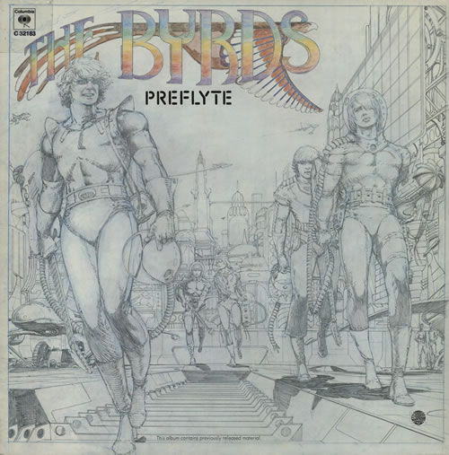 The Byrds Preflyte vinyl LP album (LP record) US BYRLPPR314274