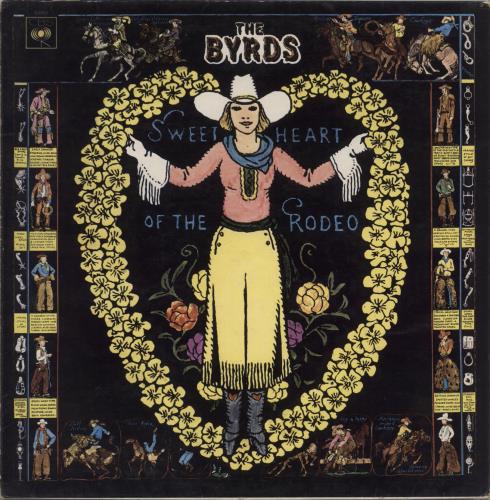 The Byrds Sweetheart Of The Rodeo - Mono Smooth - VG vinyl LP album (LP record) UK BYRLPSW882282