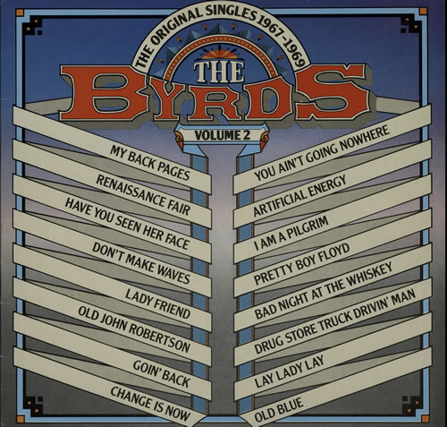 The Byrds The Original Singles - Volumes 1 & 2 2-LP vinyl record set (Double LP Album) UK BYR2LTH315156