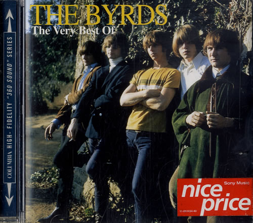 The Byrds The Very Best Of CD album (CDLP) UK BYRCDTH580041