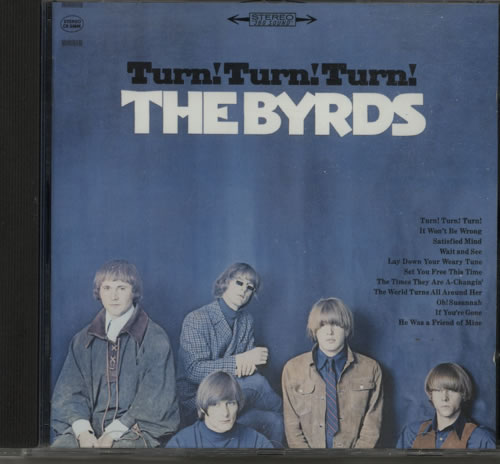 The Byrds Turn Turn Turn CD album (CDLP) UK BYRCDTU85361