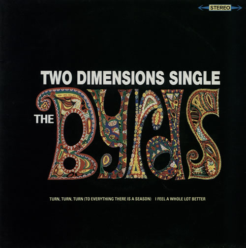 The Byrds Turn, Turn, Turn 7" vinyl single (7 inch record / 45) Dutch BYR07TU571233