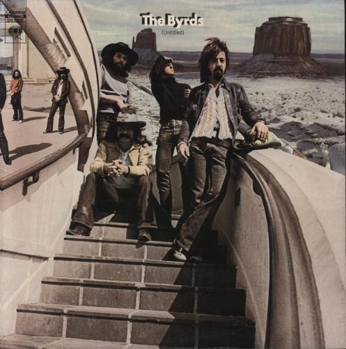 The Byrds Untitled - Red label 2-LP vinyl record set (Double LP Album) US BYR2LUN352748