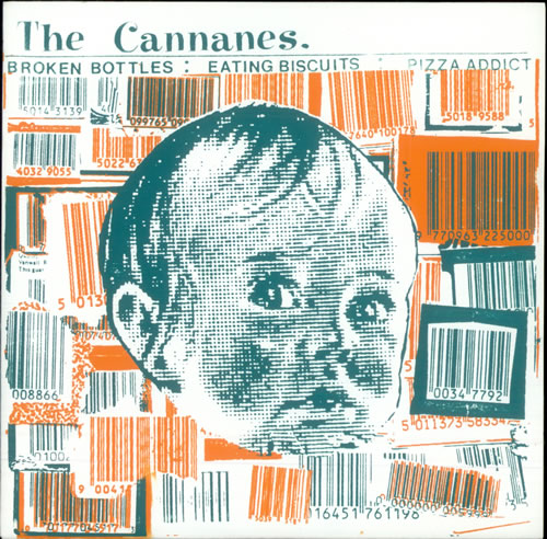 The Cannanes Broken Bottles 7" vinyl single (7 inch record / 45) UK S9W07BR502877