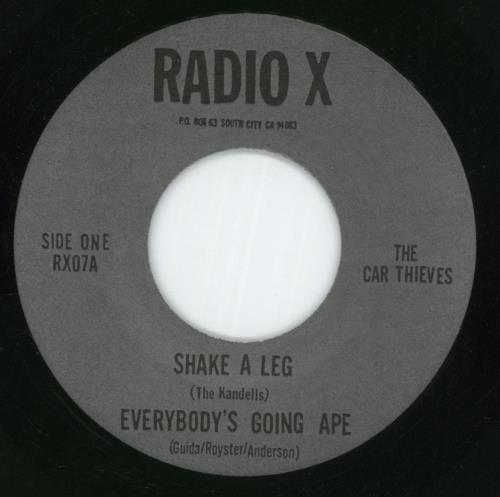 The Car Thieves Everybody's Going Ape ! 7" vinyl single (7 inch record / 45) US 9QF07EV870561