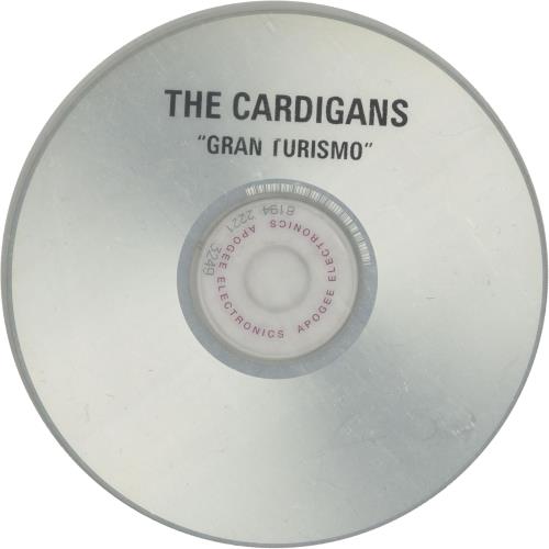 The Cardigans Gran Turismo CD-R acetate UK CDGCRGR124216