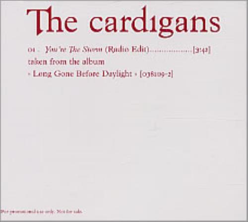 The Cardigans You're The Storm CD single (CD5 / 5") UK CDGC5YO249673