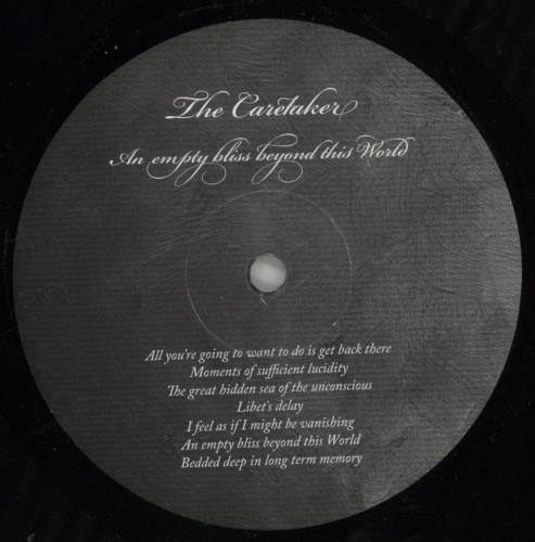 The Caretaker An Empty Bliss Beyond This World vinyl LP album (LP record) UK 4PHLPAN860034