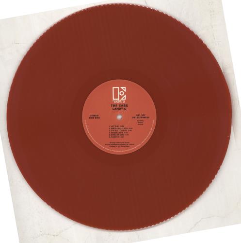 The Cars Candy-O - 180gm Red Vinyl vinyl LP album (LP record) UK C-RLPCA707193