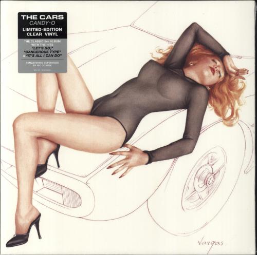 The Cars Candy-O - Clear Vinyl vinyl LP album (LP record) UK C-RLPCA806311