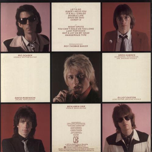 The Cars Candy-O vinyl LP album (LP record) UK C-RLPCA284593