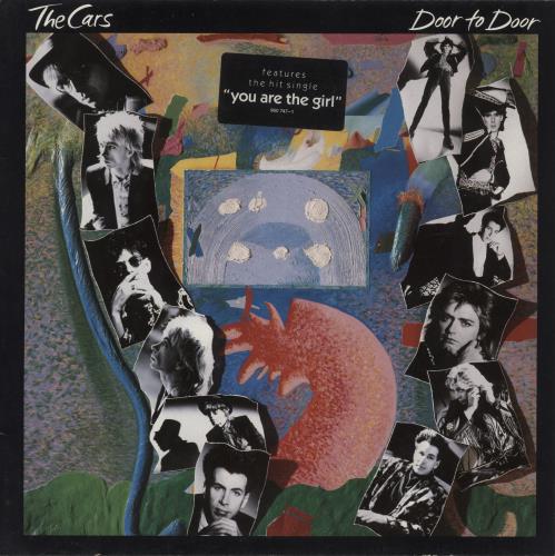 The Cars Door To Door - Hype-Stickered Sleeve vinyl LP album (LP record) UK C-RLPDO879178