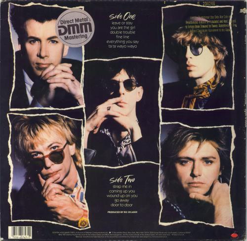 The Cars Door To Door vinyl LP album (LP record) US C-RLPDO799089