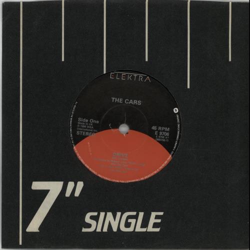 The Cars Drive - Solid 7" vinyl single (7 inch record / 45) UK C-R07DR652552
