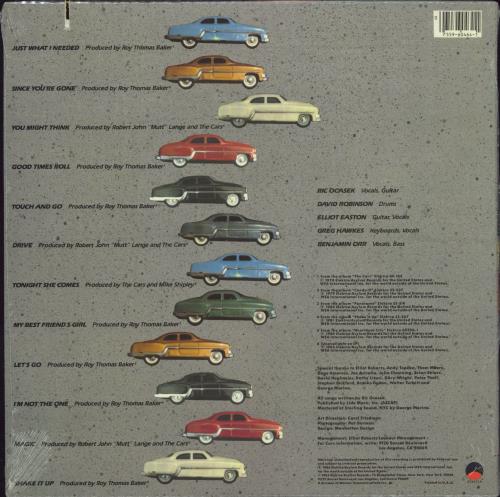 The Cars Greatest Hits - Sealed vinyl LP album (LP record) US C-RLPGR799109