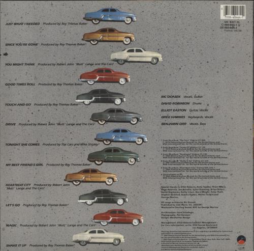 The Cars Greatest Hits vinyl LP album (LP record) UK C-RLPGR447302