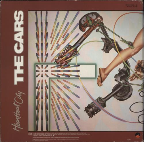 The Cars Heartbeat City vinyl LP album (LP record) German C-RLPHE648894