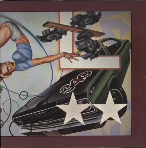 The Cars Heartbeat City vinyl LP album (LP record) Greek C-RLPHE702845