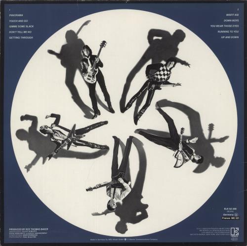 The Cars Panorama - Prime Cuts Sticker vinyl LP album (LP record) German C-RLPPA890794