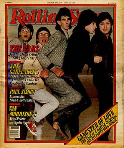 The Cars Rolling Stone - January 1979 & October 1980 magazine US C-RMARO350027