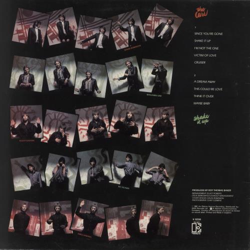 The Cars Shake It Up vinyl LP album (LP record) UK C-RLPSH383989