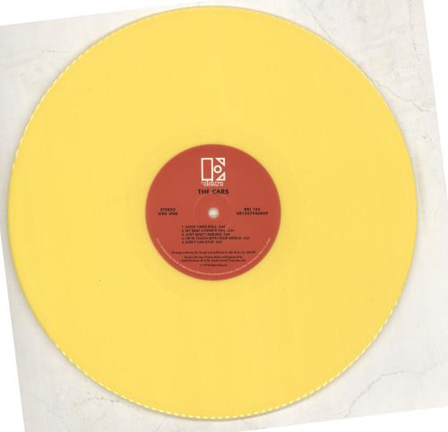 The Cars The Cars - 180gm Yellow Vinyl vinyl LP album (LP record) UK C-RLPTH707192