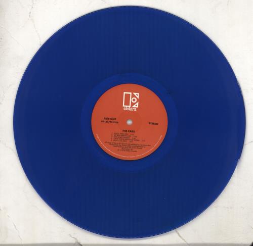 The Cars The Cars - Blue Vinyl vinyl LP album (LP record) UK C-RLPTH707102