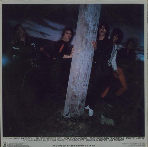 The Cars The Cars vinyl LP album (LP record) US C-RLPTH799104