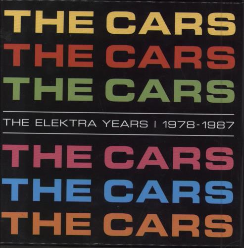The Cars The Elektra Years 1978-1987 CD Album Box Set UK C-RDXTH784848