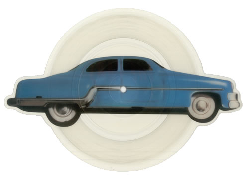 The Cars Tonight She Comes - Hype Stickered shaped picture disc (picture disc vinyl record) UK C-RSHTO95901