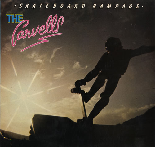 The Carvells Skateboard Rampage vinyl LP album (LP record) Swedish VH3LPSK558077