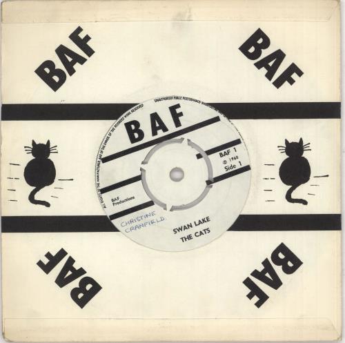 The Cats Swan Lake 7" vinyl single (7 inch record / 45) UK T-C07SW611890