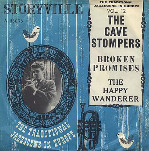 The Cave Stompers Broken Promises 7" vinyl single (7 inch record / 45) Swedish CVM07BR376998