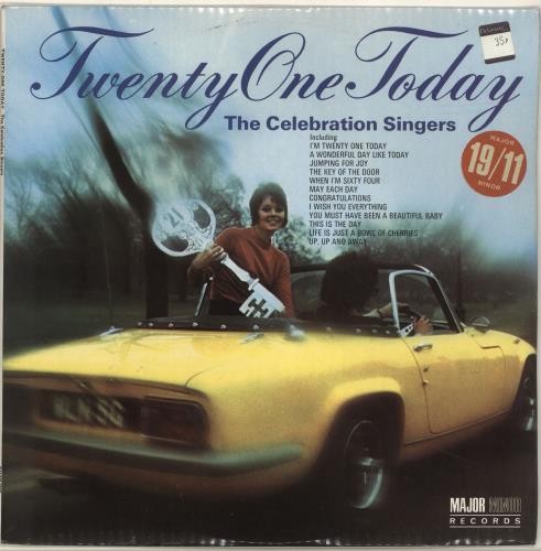 The Celebration Singers Twenty One Today vinyl LP album (LP record) UK YYVLPTW700646